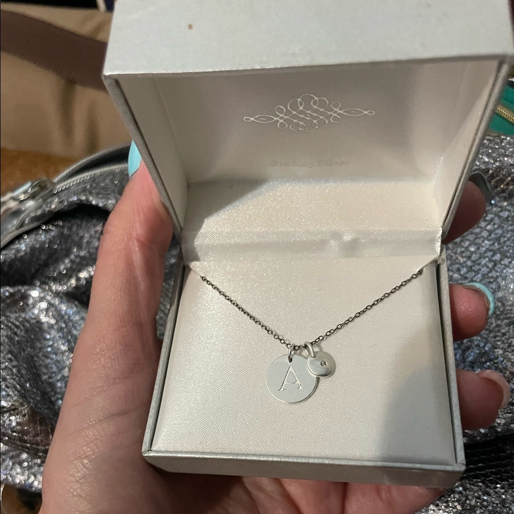 Letter A Necklace